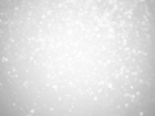 Bokeh background with snowflakes