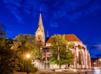 Augsburg Cathedral Swabia Bavaria Germany