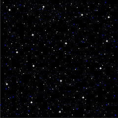 Starry sky background. Flat vector. Starry sky background. Flat vector
