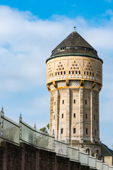 historical water tower, Ch&acirc;teau d'Eau, in Metz. France