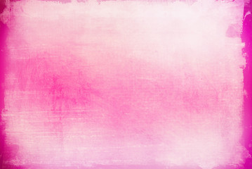 Digital Art Grunge Textured Effect Pink Background