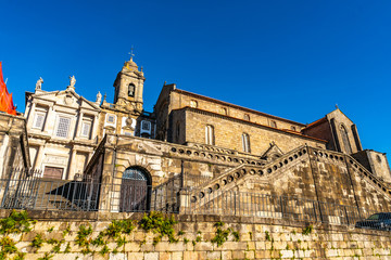 Fototapeta na wymiar Porto Monument Church Of St Francis