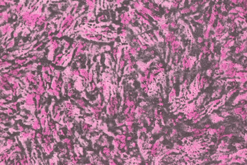 Fototapeta premium Cardboard pink abstract pattern texture close-up. Retro old paper background. Grunge concrete wall. Vintage blank wallpaper.