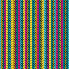 Soft vertical stripes christmas knit geometric 