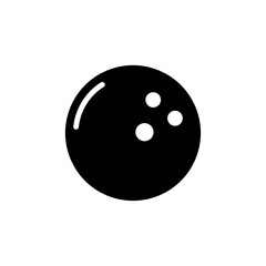 Bowling ball icon