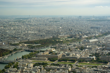 Obraz premium Paris from Eiffel tower