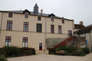 court and house in sancerre (france)