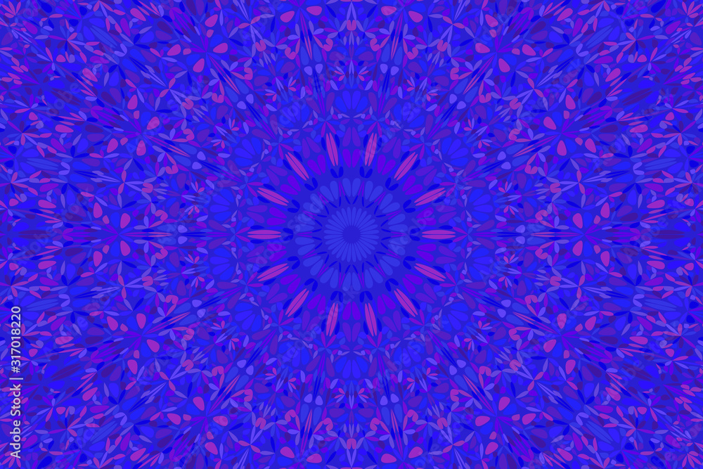 Poster dynamic colorful abstract geometrical pattern landing page background - hypnotic circular floral psy