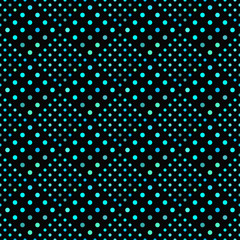 Cyan geometrical dot pattern background - abstract vector graphic