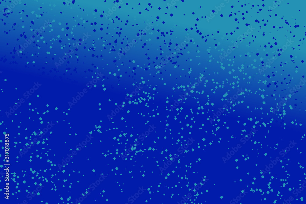 Poster random particle background - abstract colorful chaotic vector graphic design