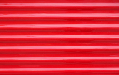 red corrugated steel metal texture background
