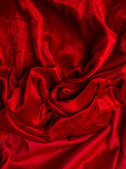 deep red velvet texture for background, red rose shape, love and passion concept. very affectionate...