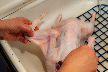 cooking duck carcass