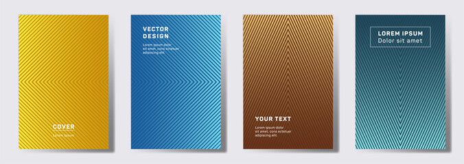 Geometric lines patterns with edges, angles.