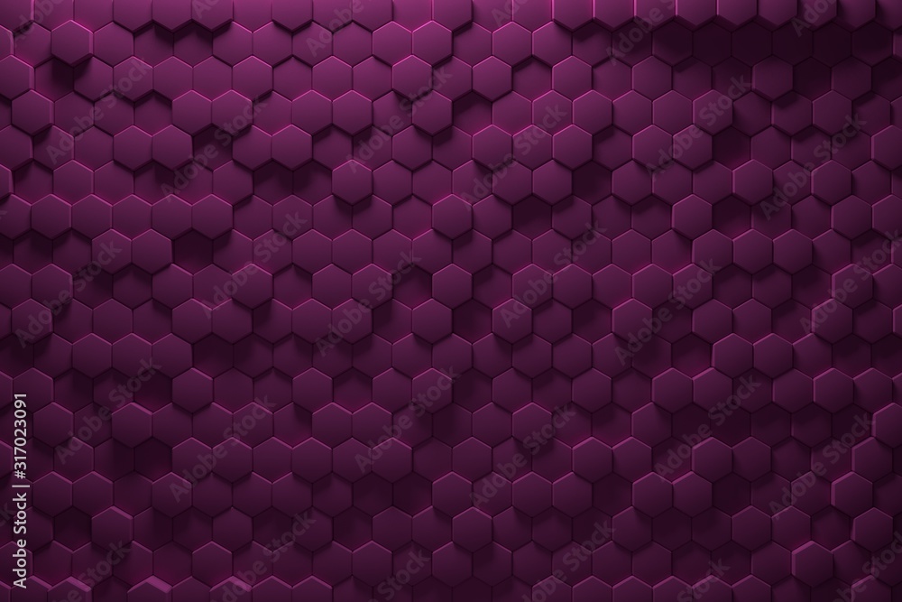 Aufkleber information trails series. interplay of fractal three dimensional textures in perspective on the sub