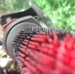 closeup of Accelerator