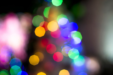 Color bokeh abstract beautiful for background - 317030417