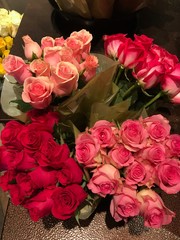 Pink And Red Rose Bouquets For Sale