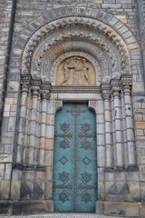 old church door
