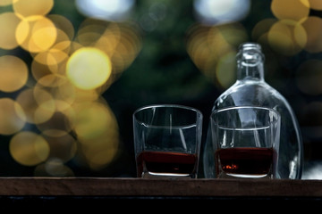 Cheers clinking of friends in party	