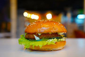 cheesburger fast food cheese beef 