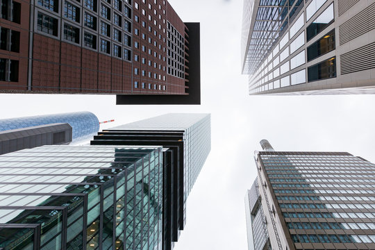 Frankfurt Neue Mainzer Landstra&szlig;e Kreuzung