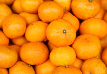 A pile of orange 