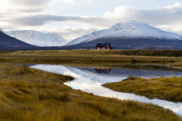 Cabin at the fjord