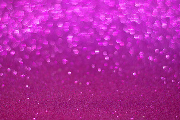 abstract blur  lights bokeh on pink background