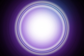 Fondo de destello circular morado de luz blanca.