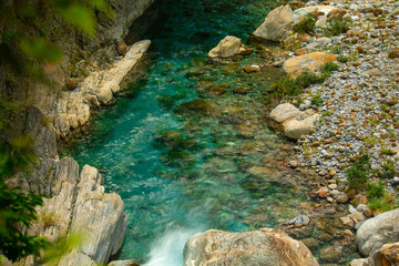Waterfall in Taroko Scenic Area, Hualien, Taiwan