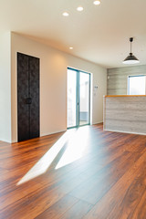 モダンな新築住宅の内装