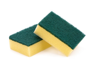 sponge isolated on white background