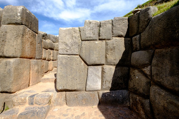 Saqsaywaman perfect rocks at daylight