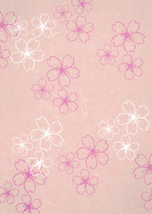 桜　背景イラスト