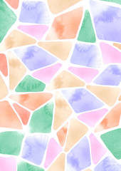 ガラス　タイル　抽象的な春のイメージ