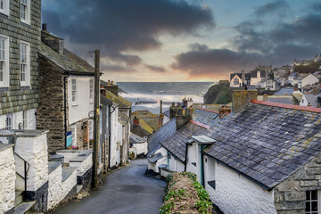 Port Issac on the Cornwall caost