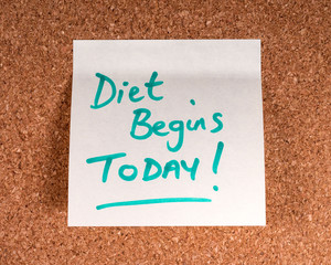 Diet Begins Today!