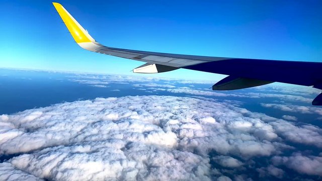 Timelapse Avi&oacute;n Saliendo De Gran Canaria