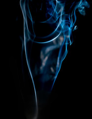 smoke texture on black background