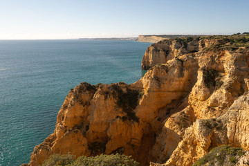 Ponta da Piedade in Lagos, in Portugal