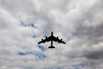Military bomber B52
