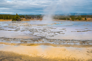 Yellowstone National Park in Wyoming