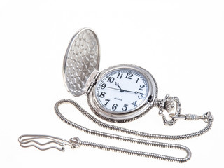 Old Time Pocket Watch for Older Male Autumn Years