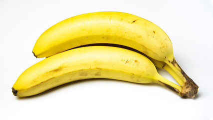 Fresh Bananas on White Counter