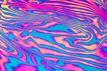neon colored psychedelic fluorescent striped zebra textured background
