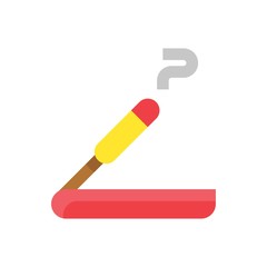 incense related to china new year vector in flat design
