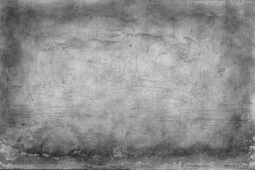 old gray wall / abstract vintage gray background, texture old concrete, plaster crack