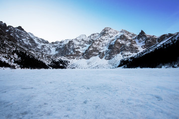 Fototapeta premium Morskie Oko Tatry