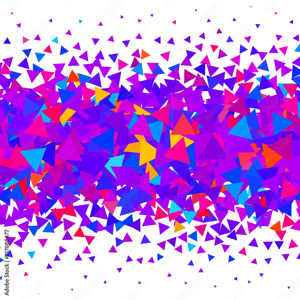 Poster abstract background with bright texture from triangles. geometric pattern for a bright cheerful mood